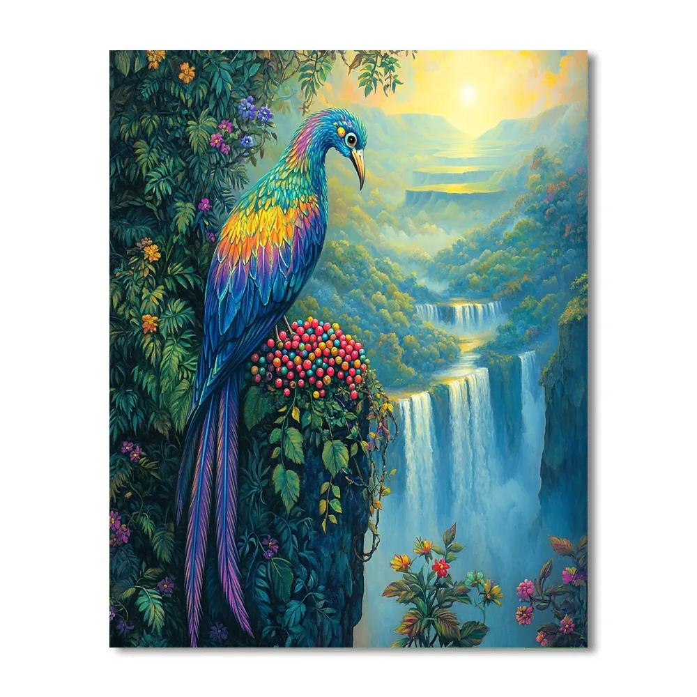 Kevin Jungle Cliff Berry Snack Disney Inspired Paint by numbers kits