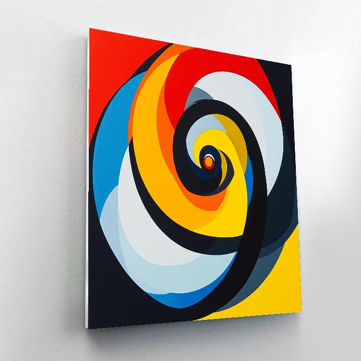 Kandinsky Inspired Rocket Sonata Numbered painting kits