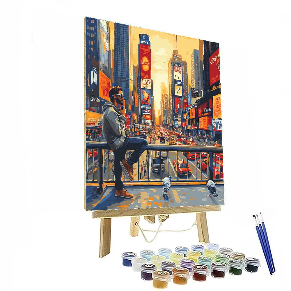 Dodger City Bridge Street Beat Disney Inspired Paint by numbers kits