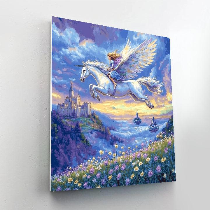 Princess Sofia Minimus Sky Meadow Glide Disney Inspired Paint by numbers kits