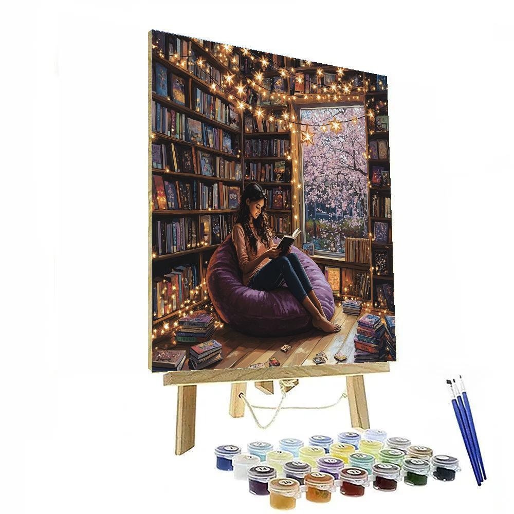 Priya Turning Red Library Manga Corner Disney Inspired paint by color