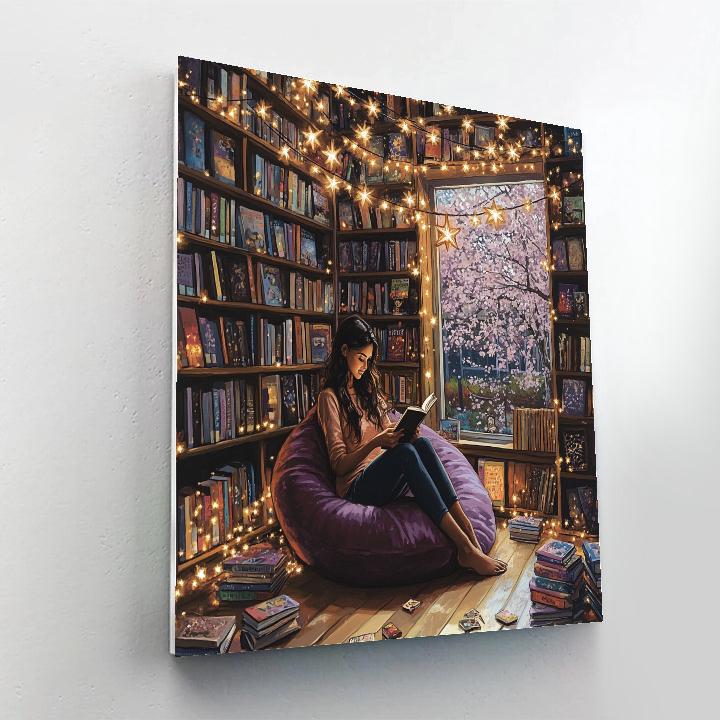 Priya Turning Red Library Manga Corner Disney Inspired paint by color