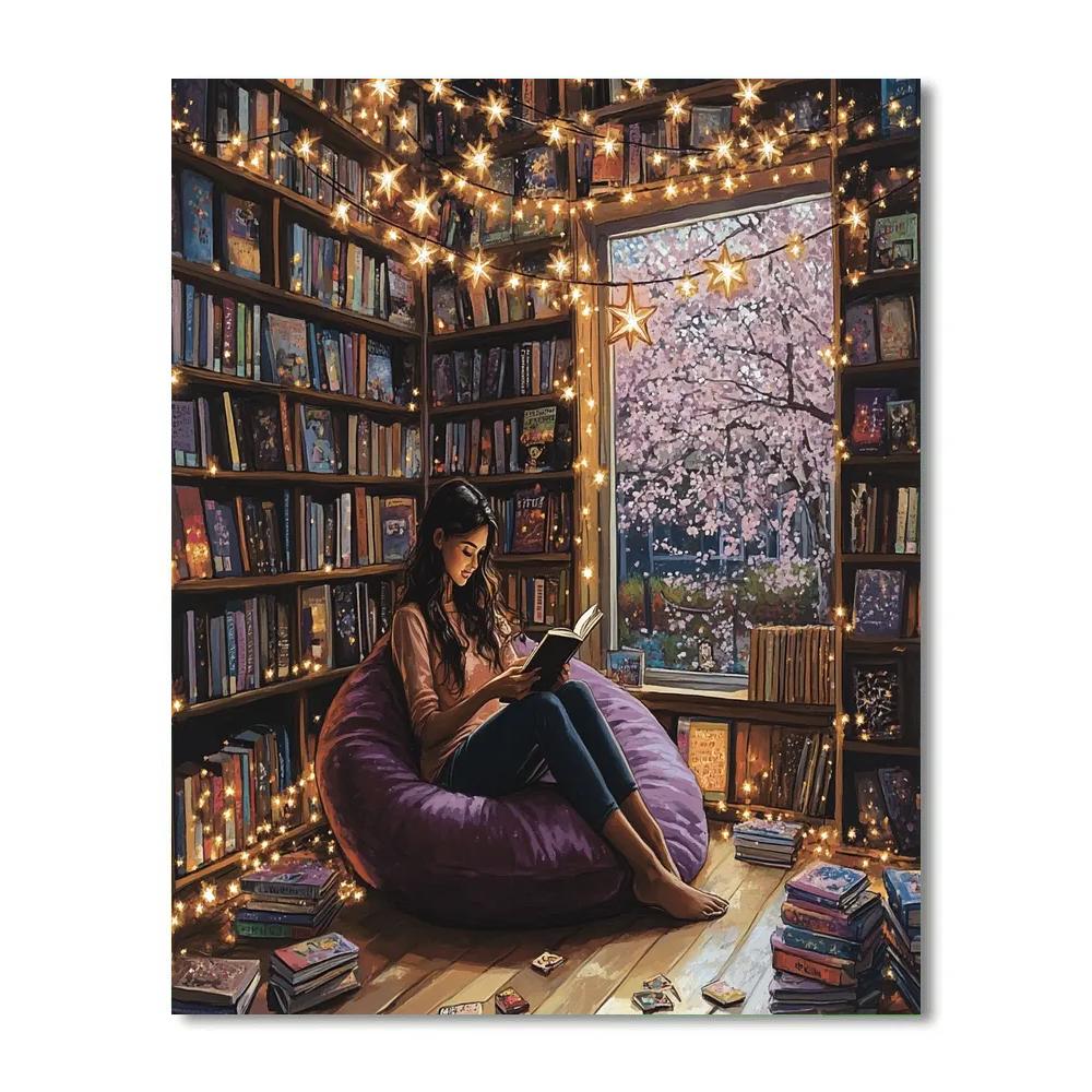 Priya Turning Red Library Manga Corner Disney Inspired paint by color