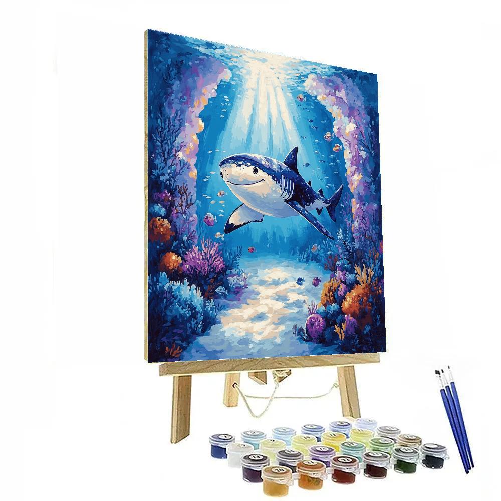 Destiny Finding Dory Coral Playground Swim Disney Inspired DIY paint by numbers