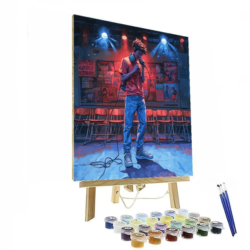 Goofy Movie Max Stand Out School Stage Rehearsal Disney Inspired painting number kit
