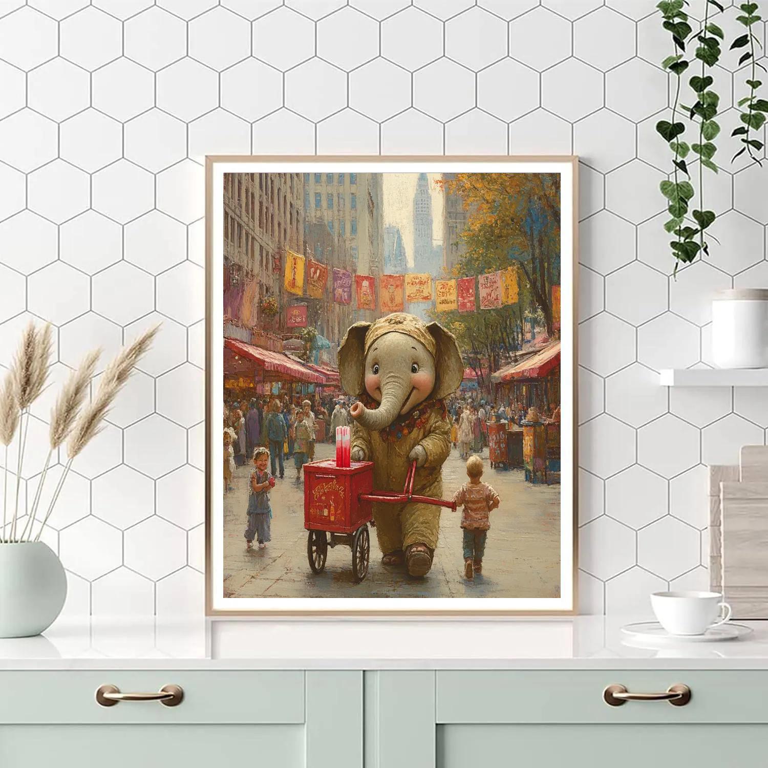 Finnick Zootopia Ice Pop Wagon Sneak Disney Inspired Paint by numbers art