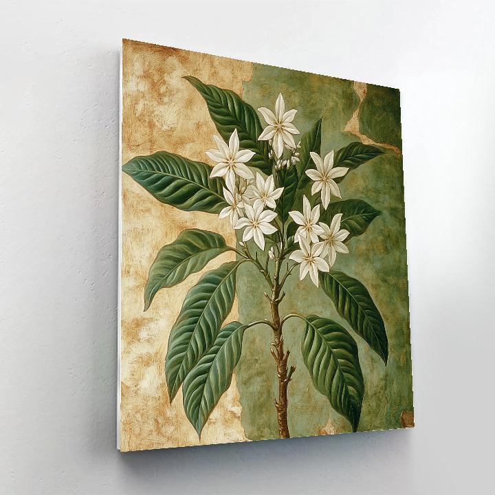 Michelangelo Inspired Nebular Orchard Of Coffee Blossoms paint by numbers