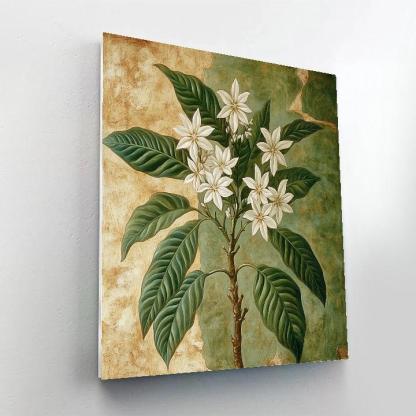 Michelangelo Inspired Nebular Orchard Of Coffee Blossoms paint by numbers