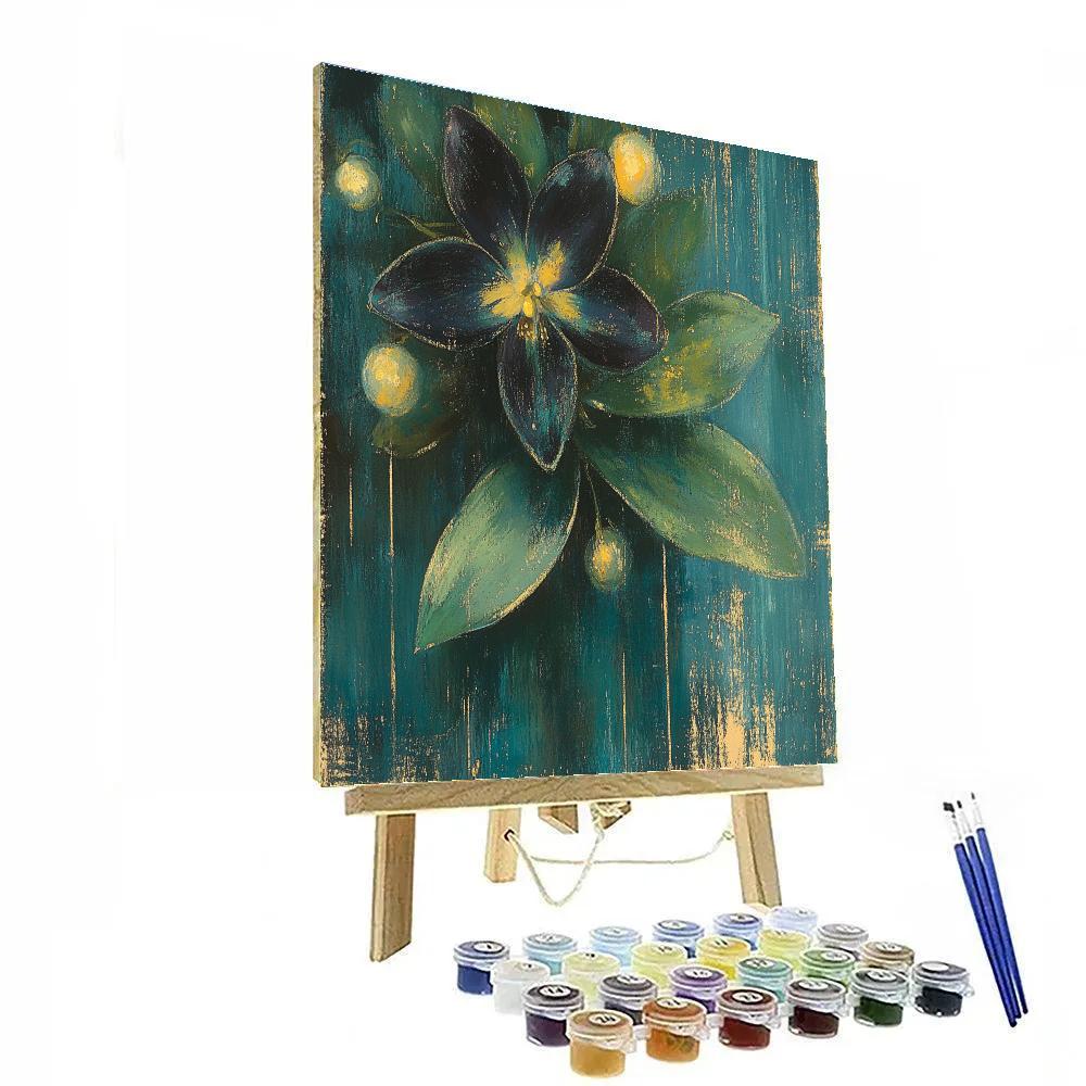 Edgar Degas Inspired Orchid Canopy After Rain DIY paint by numbers