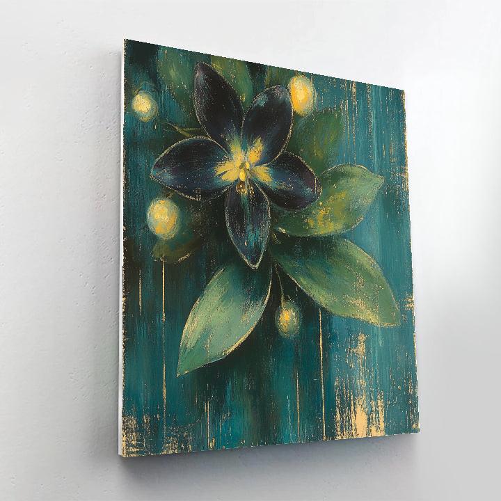Edgar Degas Inspired Orchid Canopy After Rain DIY paint by numbers