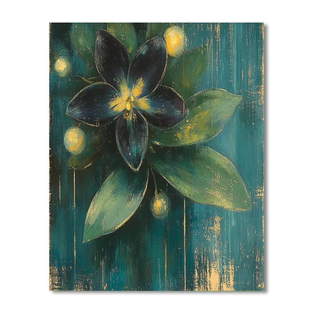 Edgar Degas Inspired Orchid Canopy After Rain DIY paint by numbers