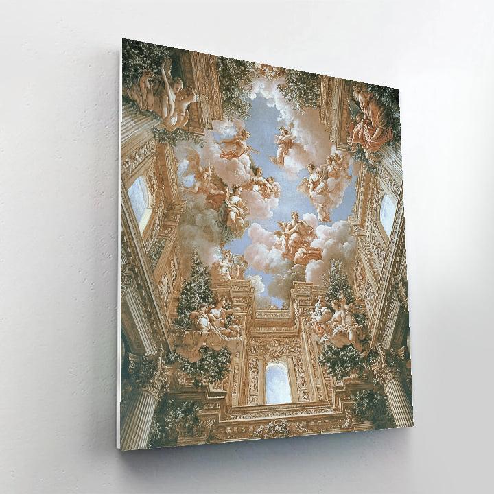 Raphael Inspired Mythological Scene Numbered painting kits