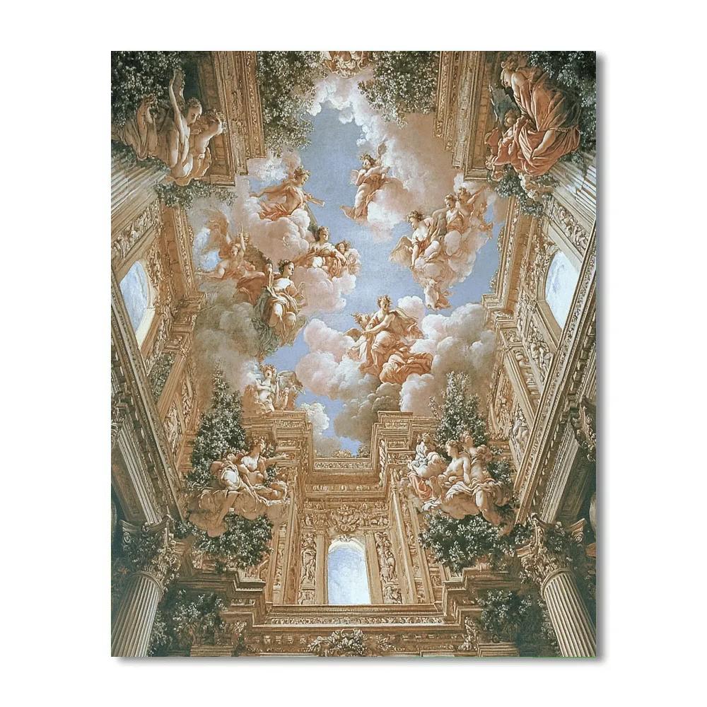 Raphael Inspired Mythological Scene Numbered painting kits