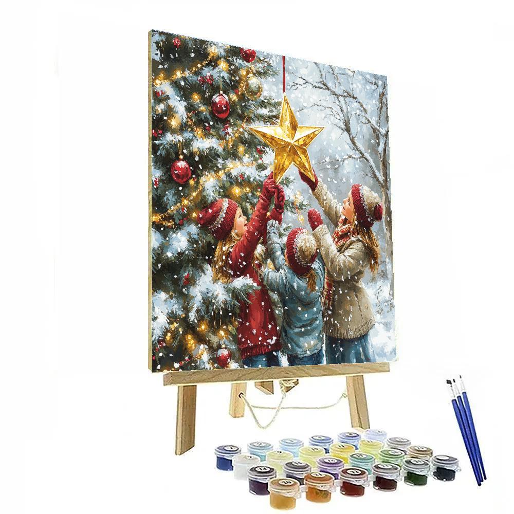 Star Topper Moment paint by color