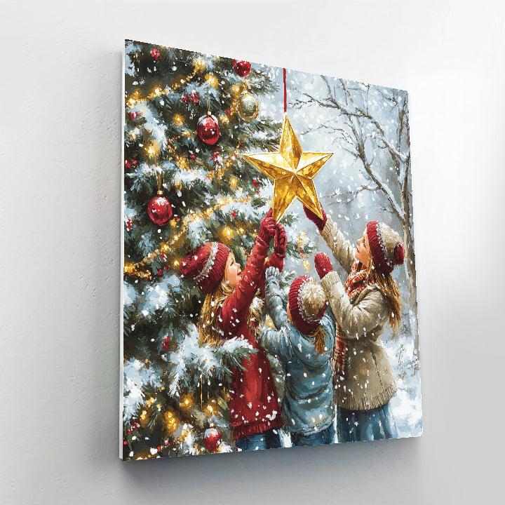 Star Topper Moment paint by color