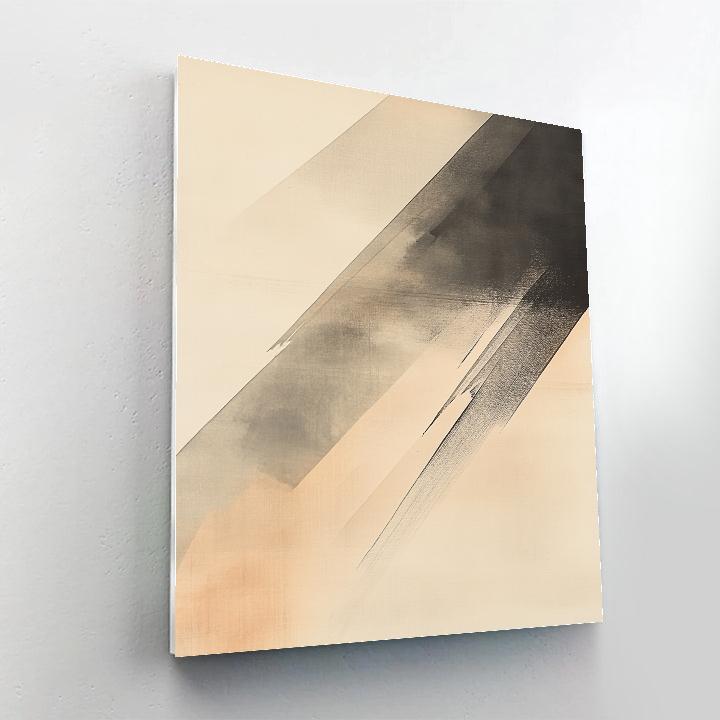 Zhao Mengfu Inspired Time Mist In Silent Ink paint by number