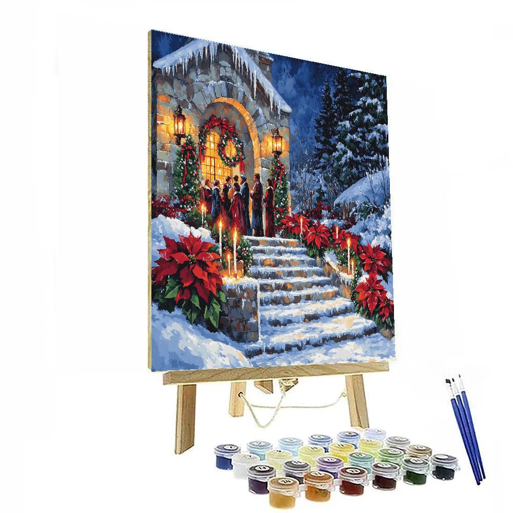 Midnight Mass Steps painting number kit