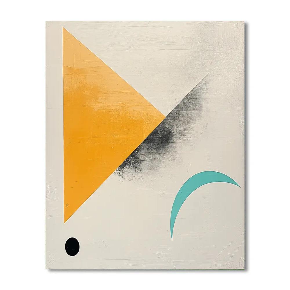 Kazimir Malevich Inspired Nebula Compression Field paint by number