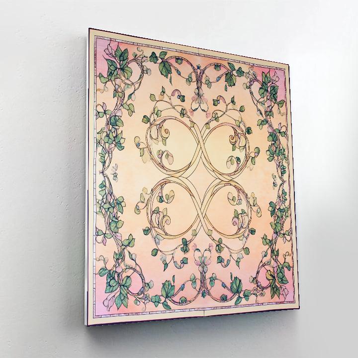 Alphonse Mucha Inspired Equinox Tapestry Of Balance DIY paint by numbers
