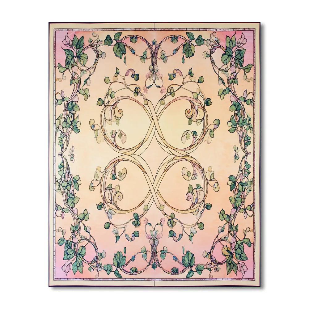 Alphonse Mucha Inspired Equinox Tapestry Of Balance DIY paint by numbers