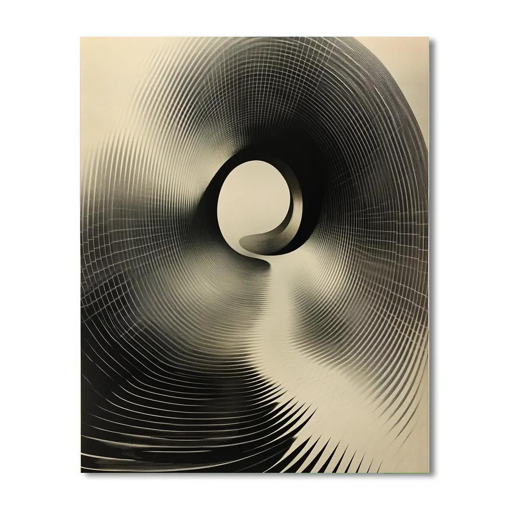 M.C. Escher Inspired Paradox Of Curved Euclidean Space DIY paint by numbers