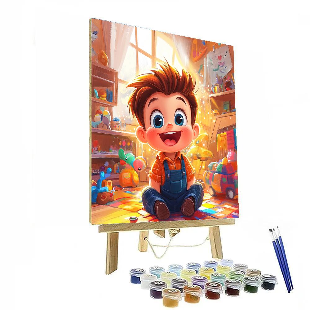 Jack-Jack’s Super Baby Fun Disney Inspired paint by color