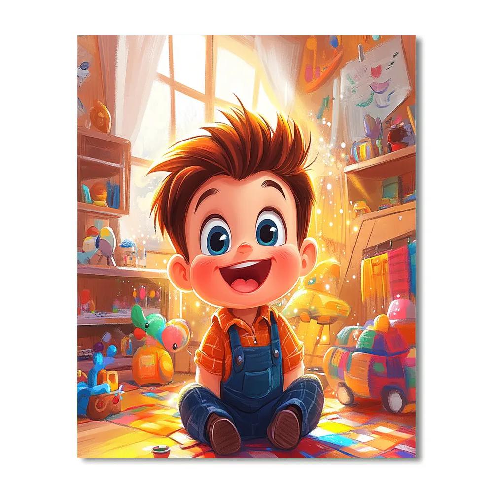 Jack-Jack’s Super Baby Fun Disney Inspired paint by color
