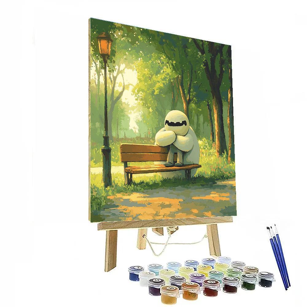 Baymax’s Caring Hug Moment Disney Inspired Numbered painting kits