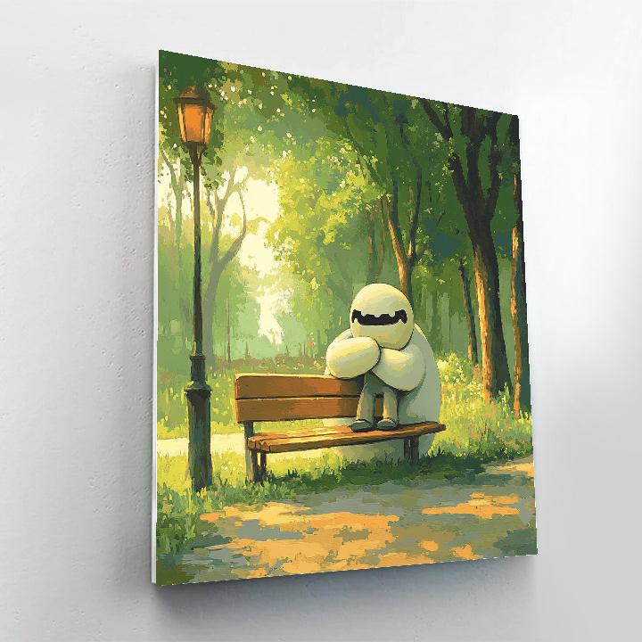 Baymax’s Caring Hug Moment Disney Inspired Numbered painting kits