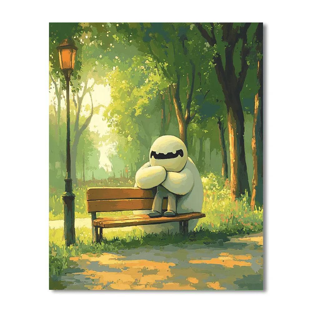 Baymax’s Caring Hug Moment Disney Inspired Numbered painting kits