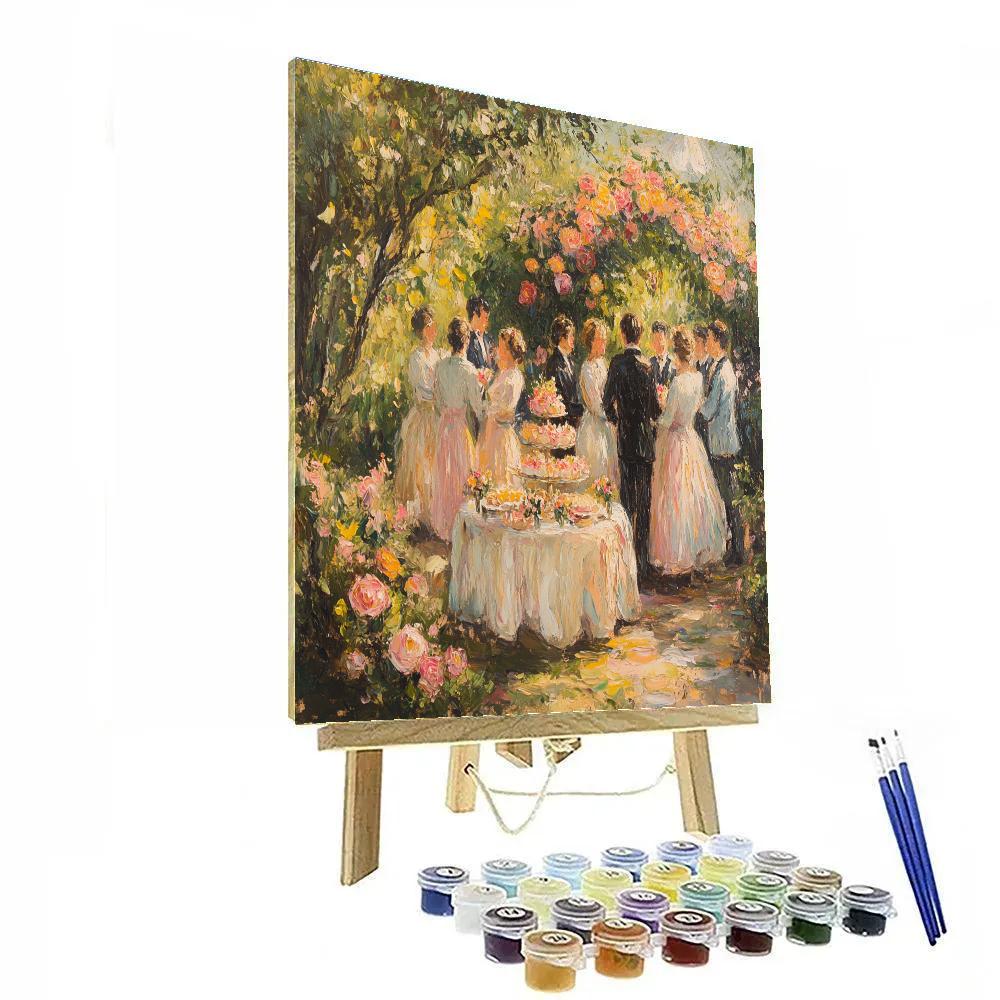 Pierre-Auguste Renoir Inspired Birthday Celebration painting number kit