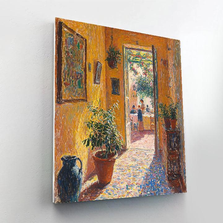 Pierre Bonnard Inspired Interior Light paint by number