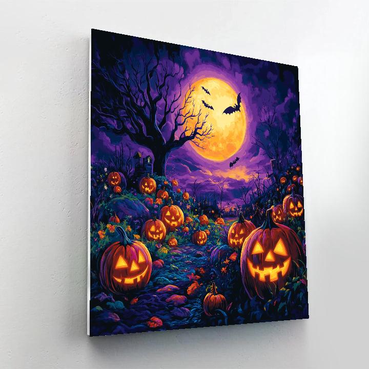 Jack Skellington’s Spooky Celebration Disney Inspired Paint by numbers kits