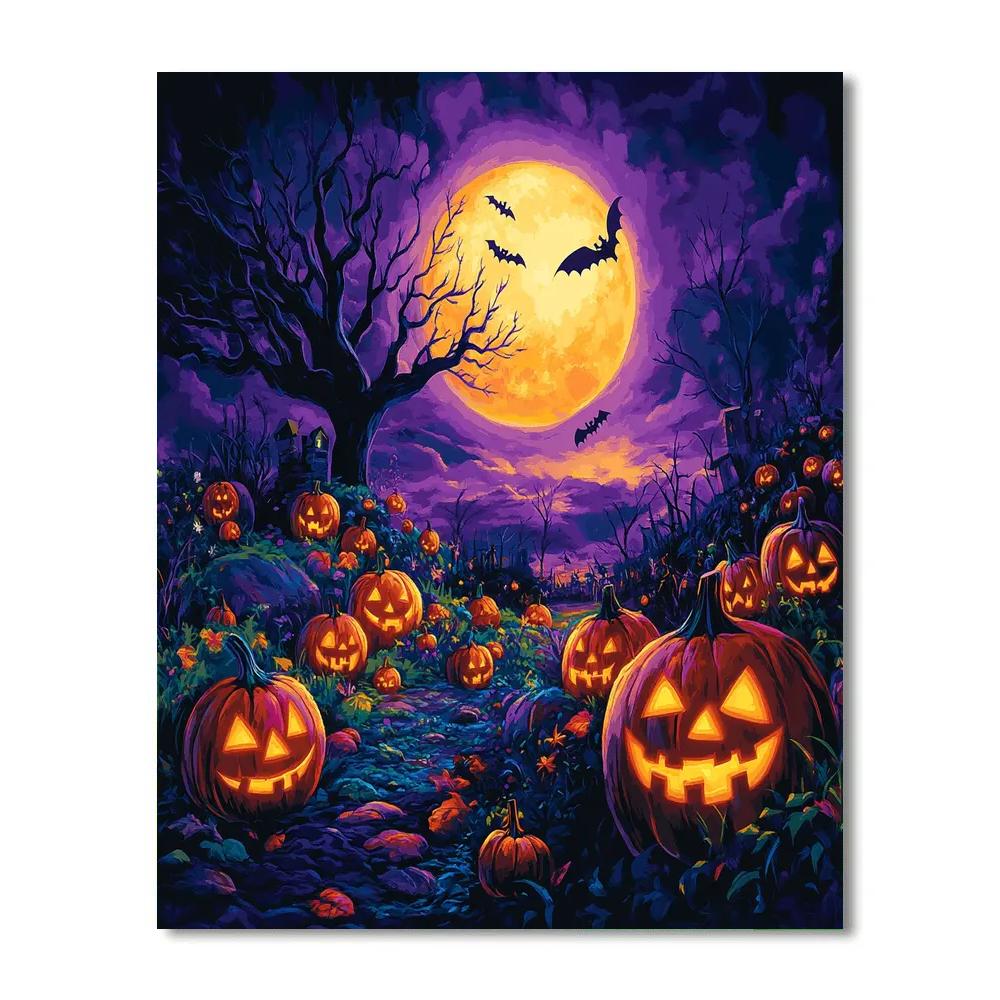 Jack Skellington’s Spooky Celebration Disney Inspired Paint by numbers kits