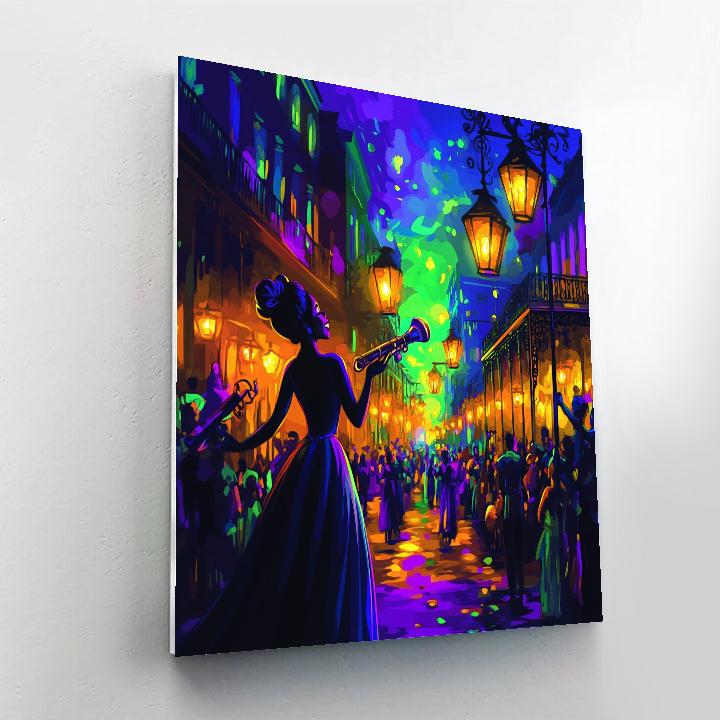 Tiana’s Jazzy Night In New Orleans Disney Inspired Numbered painting kits