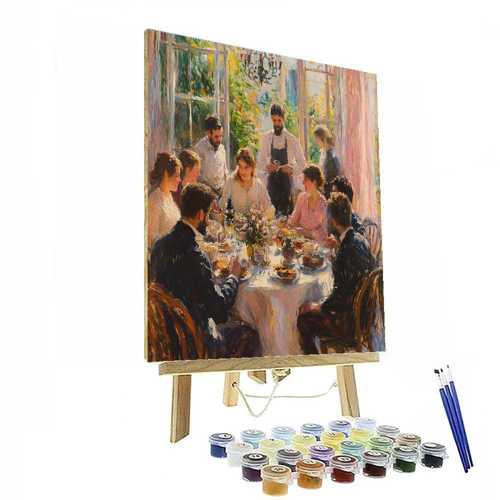 Pierre-Auguste Renoir Inspired Sunday Lunch painting number kit