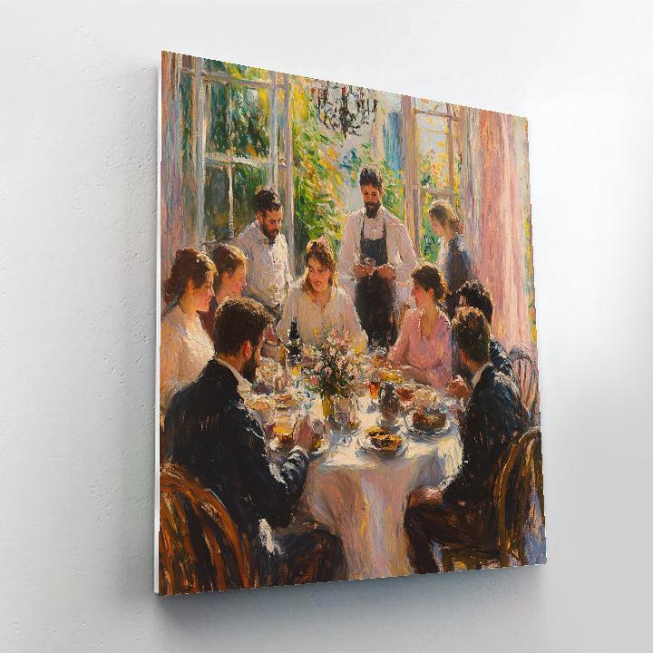 Pierre-Auguste Renoir Inspired Sunday Lunch painting number kit