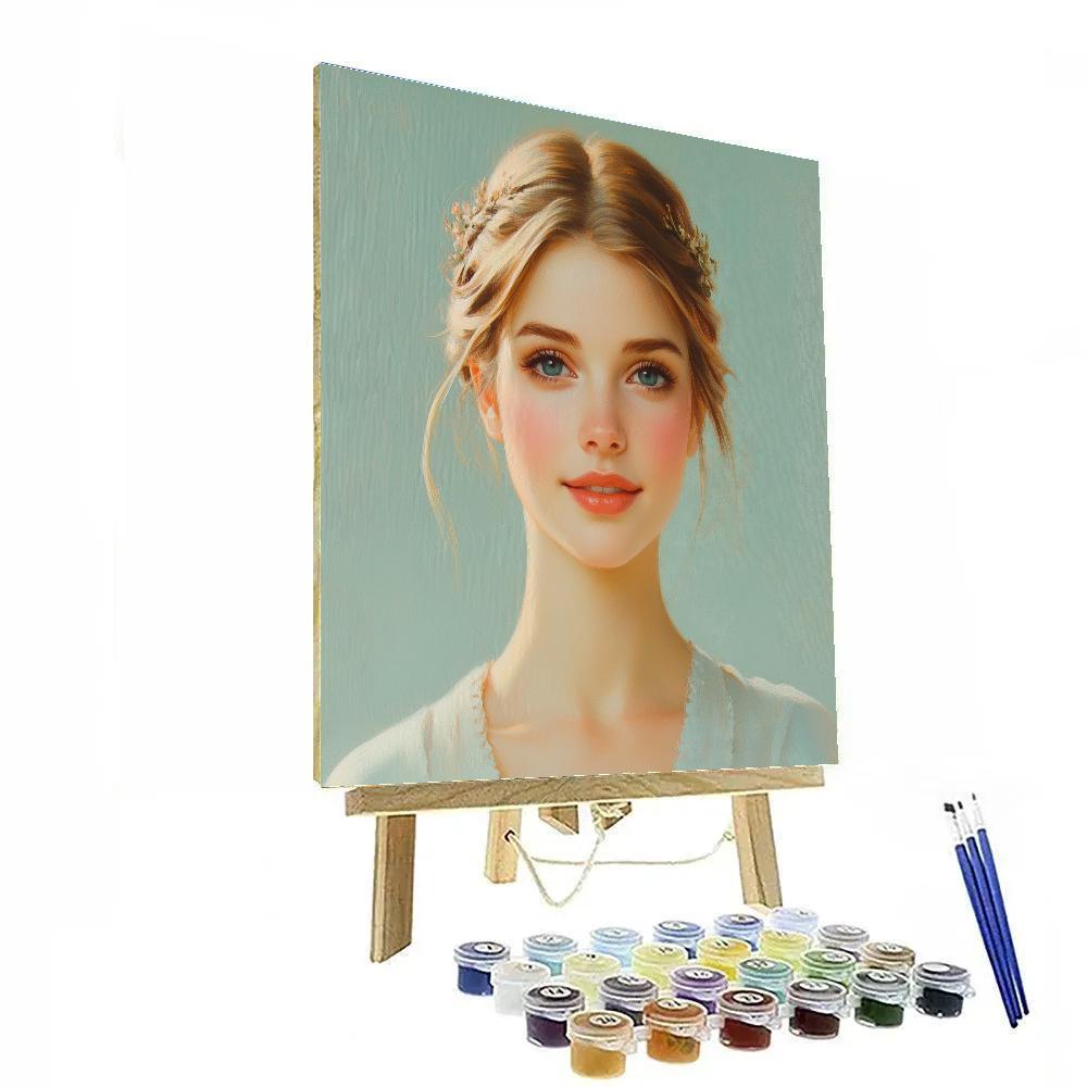 Raphael Inspired Renaissance Beauty painting number kit