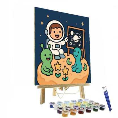 Comet Garden Classroom paint by numbers