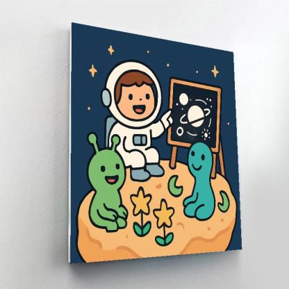 Comet Garden Classroom paint by numbers