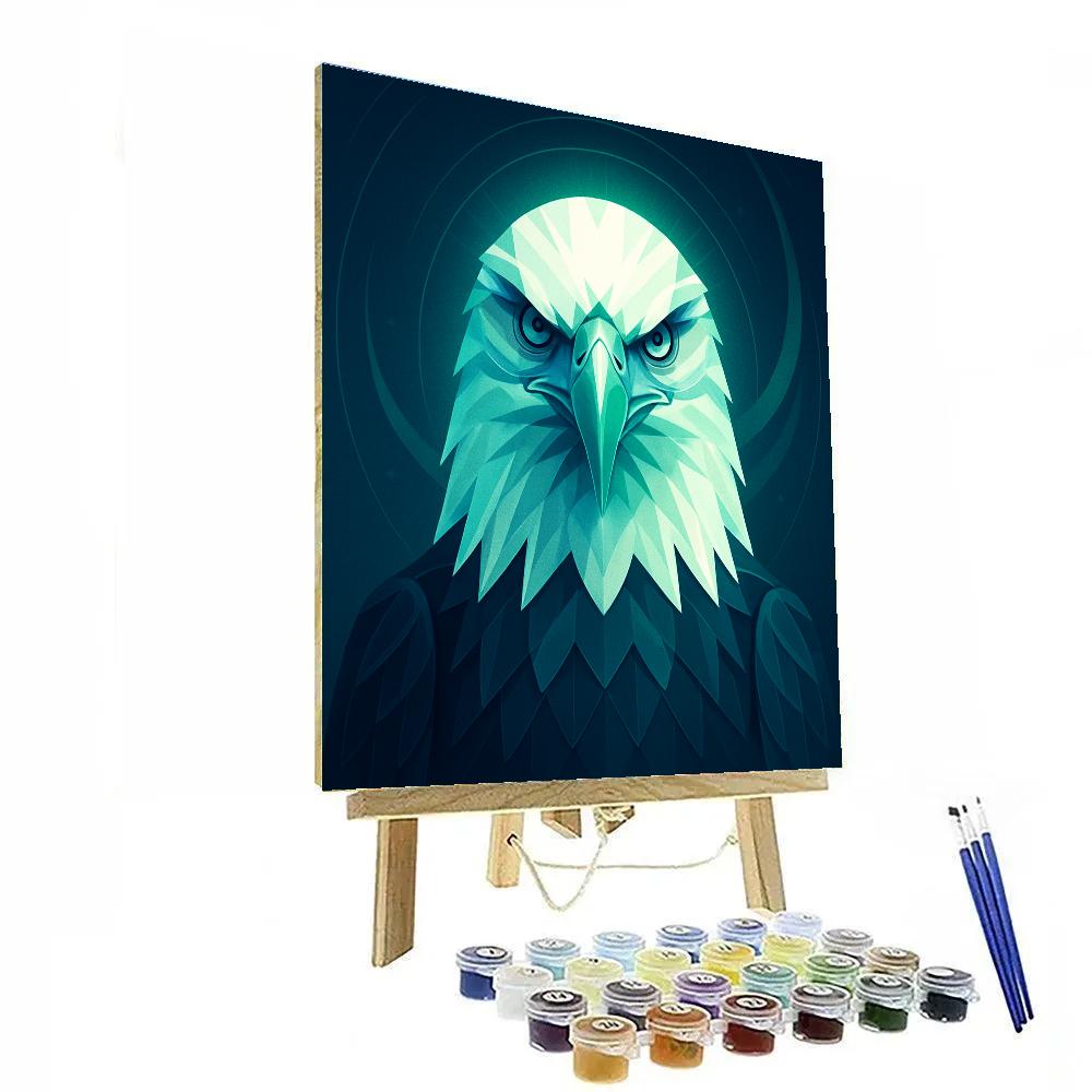 Aurora Compass Eagle Paint by numbers kits