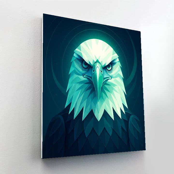 Aurora Compass Eagle Paint by numbers kits