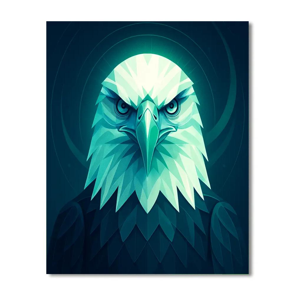 Aurora Compass Eagle Paint by numbers kits