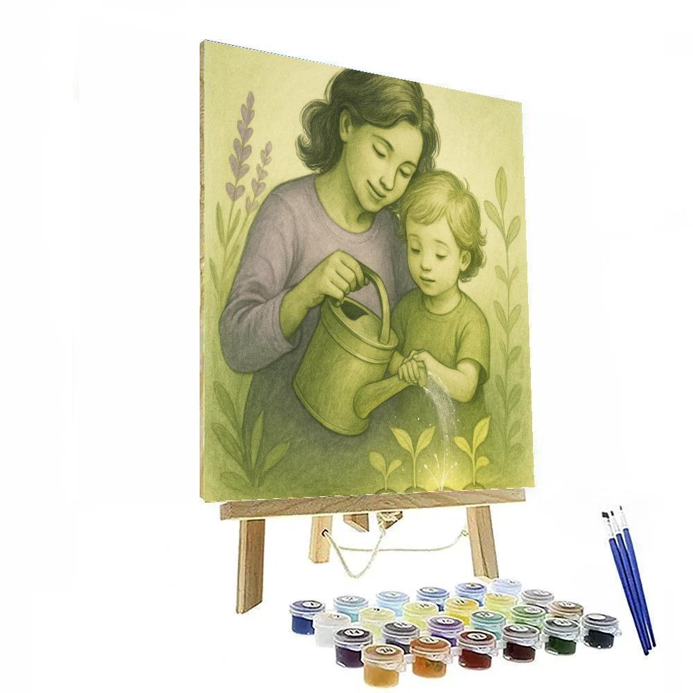 Milky Way Garden Watering Team paint by color