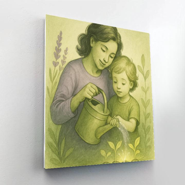 Milky Way Garden Watering Team paint by color