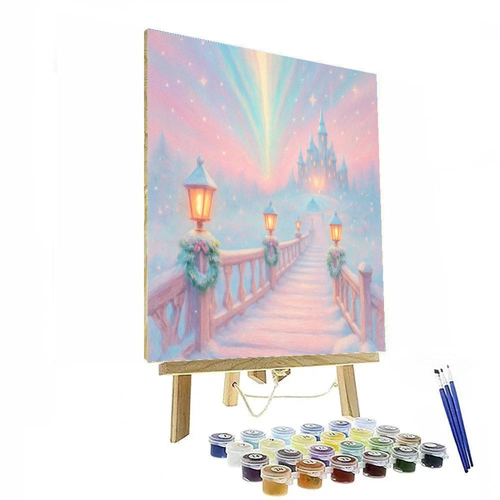 Lantern Bridge To The North Painting by numbers kit