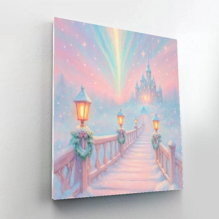 Lantern Bridge To The North Painting by numbers kit