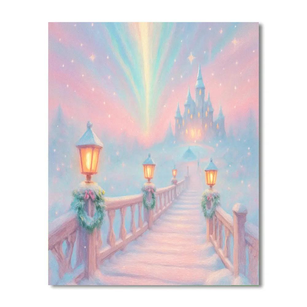Lantern Bridge To The North Painting by numbers kit