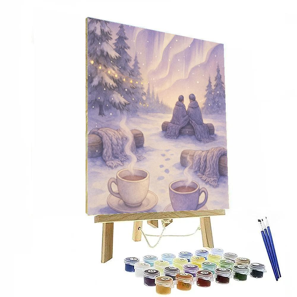 Aurora Tea Party Paint by numbers kits