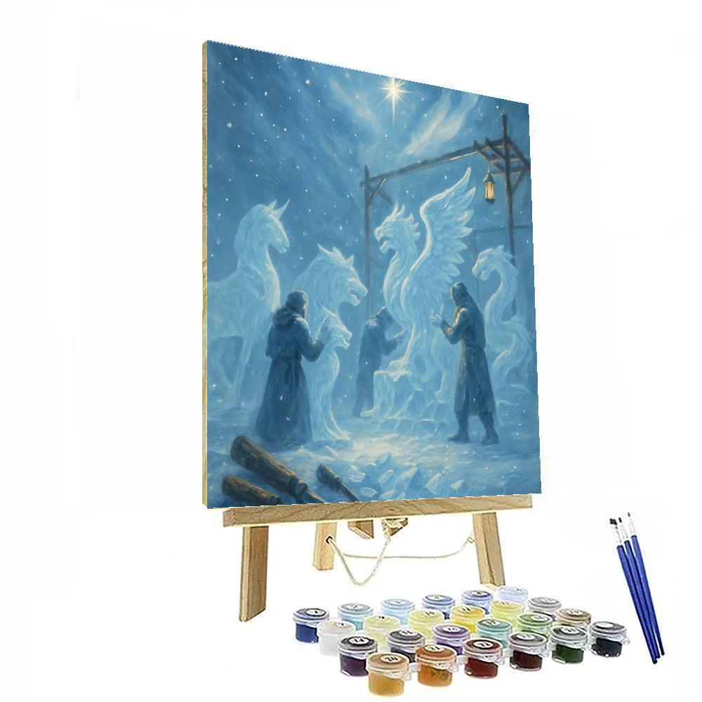 North Star Ice Sculptors paint by numbers